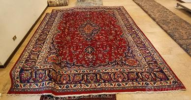 Tappeto Mashad, 340x248 vecchia manifattura a mano