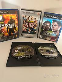 Lotto Giochi PS2 – NON TESTATI – The Sims, PES,NFS