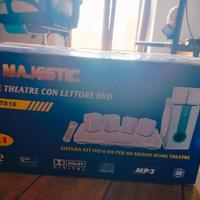 Majestic  casse e lettore dvd.MAI USATO