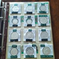 Monete 500 lire argento 