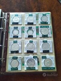 Monete 500 lire argento 