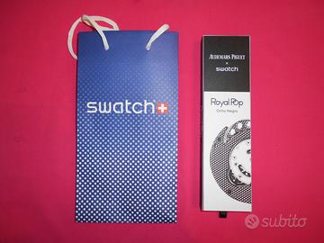 AP X SWATCH OCHO NEGRO ORIGINALE