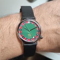 orologio roulette quarzo anni 80