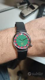 orologio roulette quarzo anni 80