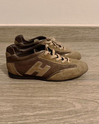 HOGAN: Sneakers Olimpia, in pelle, Misura 37