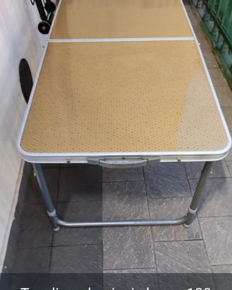 tavolo pieghevole di alluminio 