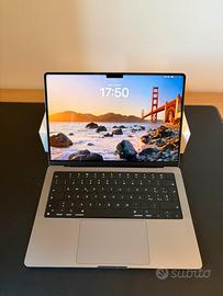 MacBook Pro 14" 2021, M1 Pro, 16GB RAM, 512GB SSD