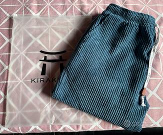 Kirakuco_Pantalone giapponese in velluto