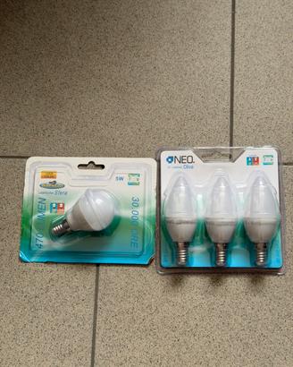 Lotto 4 Lampadine LED E14