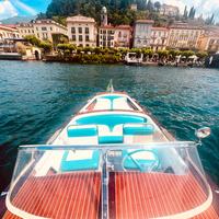 Wooden boat barca in legno stile riva taxi boat