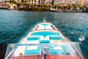 Wooden boat barca in legno stile riva taxi boat