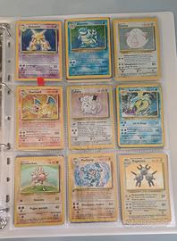 ⭐️SET BASE COMPLETO 102/102 POKEMON CARD CHARIZARD