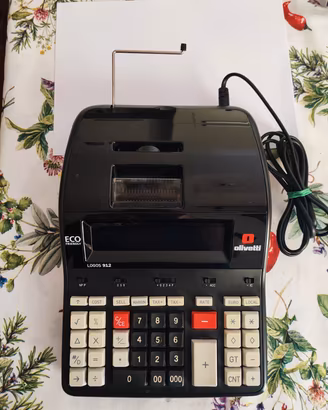 Calcolatrice Olivetti Logos 912 scrivente ok