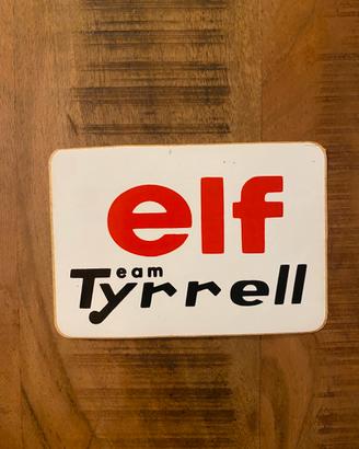 Elf Tyrell Sticker