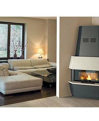 Stufa pellet idro ventilata eva calor italia fiera