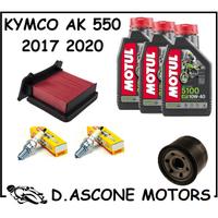 TAGLIANDO AK 550 17-20 MOTUL 5100