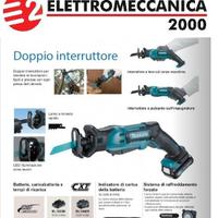 SEGHETTO MAKITA A BATTERIA