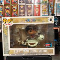Funko pop Luffy with going merry 111 bendier rotta
