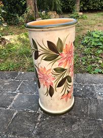 Portaombrelli ceramica DERUTA SBERNA ediz limitata