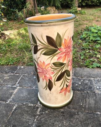 Portaombrelli ceramica DERUTA SBERNA ediz limitata