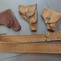 lotto 3 fondine Beretta + cinturone