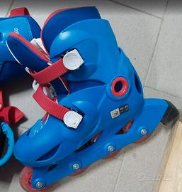 Pattini bambino con protezioni