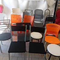 stok  di 20 sedie vari modelli 