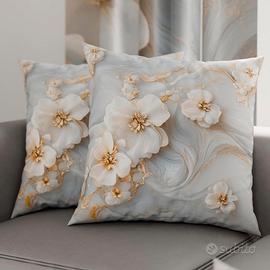 2 c coppia federe cuscino 40x40 cm arredo camera