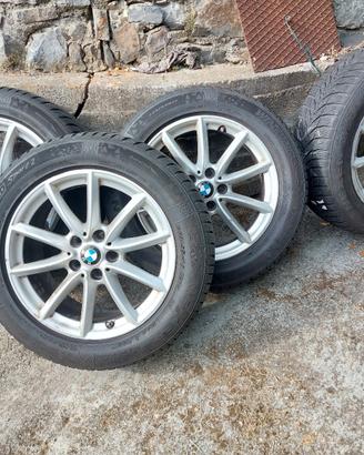 Gomme invernali + cerchi  BMW 17"  255/55 R17 5x11
