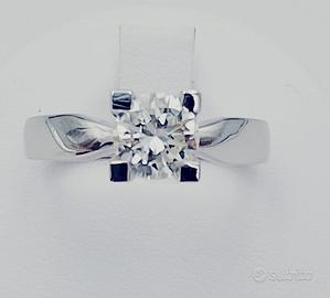 ANELLO SOLITARIO DIAMANTE 1.06 CT