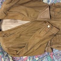 Giacca in renna color biscotto