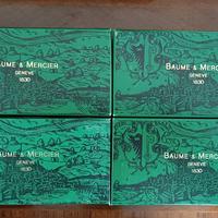 scatole Baume Mercier vintage nuove