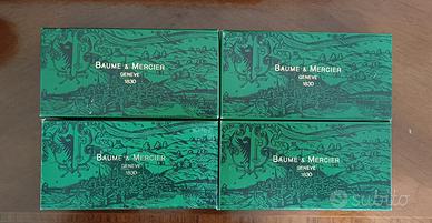 scatole Baume Mercier vintage nuove