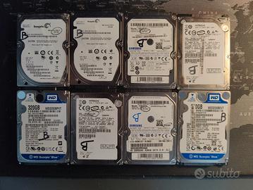 Lotto 8 HDD Laptop 2,5" 320GB testati funzionanti