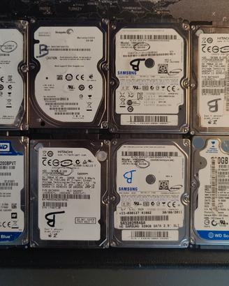 Lotto 8 HDD Laptop 2,5" 320GB testati funzionanti