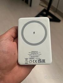 SBS Power Bank MagSafe 5000 mAh - Bianco