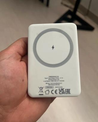 SBS Power Bank MagSafe 5000 mAh - Bianco