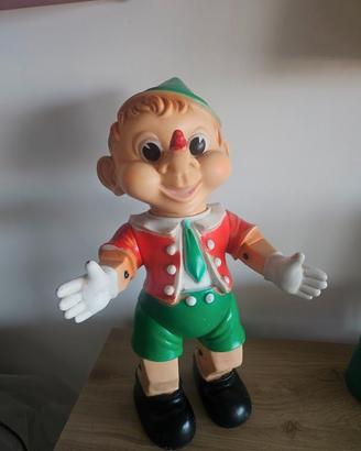 PINOCCHIO GRANDE LEDRA PLASTIC VINTAGE DISNEY 1960