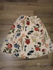 gonna fiorata donna