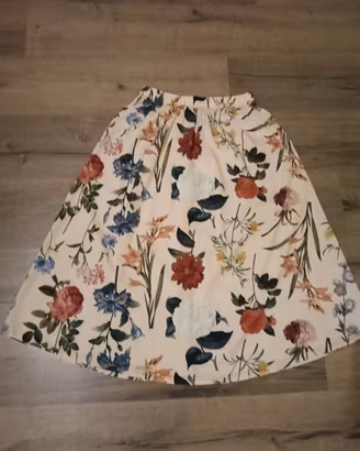 gonna fiorata donna