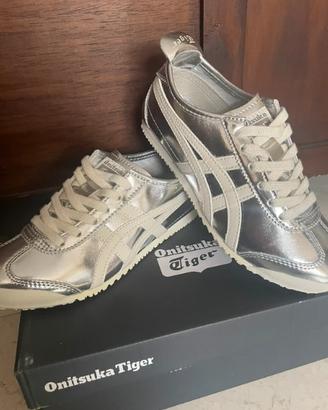 Onitsuka Tiger Mexico 66 Argento TG40