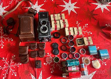 rolleicord super accessoriata
