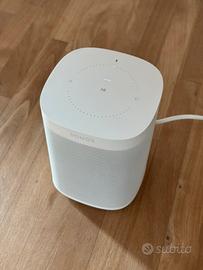 Sonos One gen 1 bianca completa di tutto