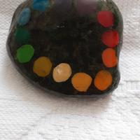 Pietra di Palma di Bloodstone ( chakra) 