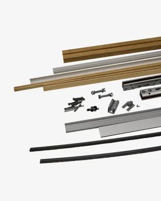 Glass Kit per anta singola - Ermetika