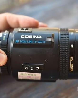 Cosina AF 75-200mm f/4.5 MC Minolta Sony A
