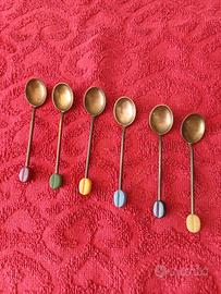 Set cucchiaini da caffe vintage