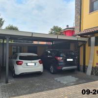 Tettoia per auto, antigrandine, 3 posti auto