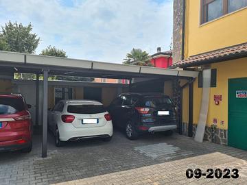 Tettoia per auto, antigrandine, 3 posti auto