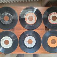 6x 45 GIRI VINTAGE: FIABE, ZECCHINO, GATTI MIRACOL